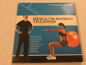 Instructional Results Based Training DVD, Brett Jones, Fitness Gear, New Sealed - Picture 1 of 2