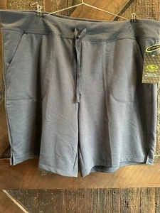 Ladies Knit Shorts With Draw String Waist And Pockets - Picture 1 of 4