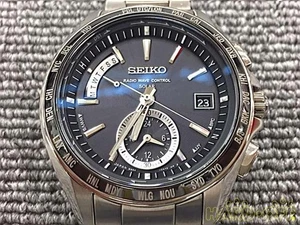 Seiko Brightz Quartz Analog Uhr 8B54-0BB0 Titan 16cm Band - Bild 1 von 11