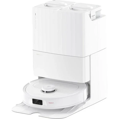 Roborock Qrevo MaxV weiß, Wischmop NEU Ink zwei Staubbeutel - Bild 1 von 4