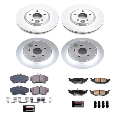 For Chrysler PT Cruiser 03-09 Z17 Evolution Geomet Plain Front & Rear Brake Kit Foto 1 de 4
