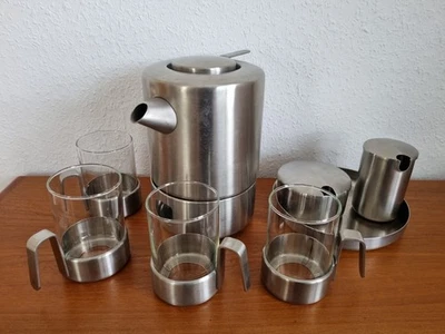 WMF "Kult" Teeservice  Cromargan 9-tlg. - Bild 1 von 4