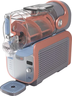 Ninja - SLUSHi Max 智能冷冻饮料机 150 盎司 - 蓝色和桃色 — 第 1/4 张图片