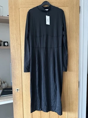 Long sleeve black Calvin Kline Jeans dress size large Christmas party dress  - Image 1 of 4