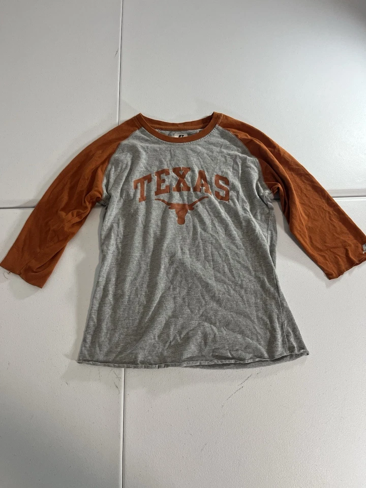 Женская бейсбольная футболка Texas Longhorn размер средний  - Изображение 1 из 4
