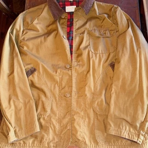 Vintage 50’s AMERICAN FIELD Jacket L Brown Hunting Barn Field Duck Pink Hill NC - Bild 1 von 10