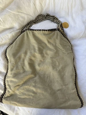 Bolso de mano para mujer Stella McCartney Falabella plateado tostado negro — modificado Foto 1 de 4