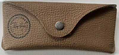 Vintage Ray Ban Bausch & Lomb Sunglasses Case ONLY Leather USA - Image 1 of 4