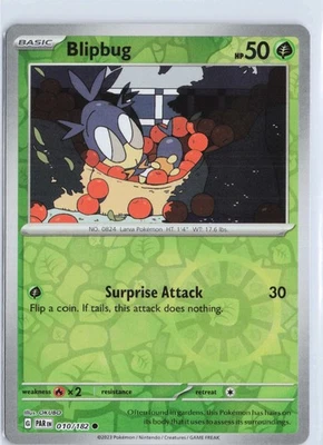 Blipbug (010/182), SV04: Paradox Rift, Reverse Holo, Common - Image 1 of 2