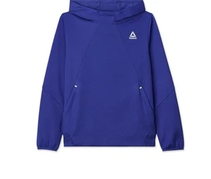 Reebok Boys Momentum Hoodie Blue Pullover Athletic Sweatshirt Sz 18 XXL NWT - Picture 1 of 5