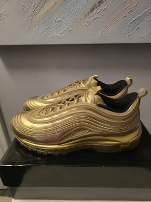 Rare! Nike - Air Max 97 "Olympic Gold" Size 12 No Box  - Image 1 of 4