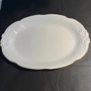Von 15" x 10 1/2" Wawel Polen Weiß Servierplatte - Bild 1 von 7