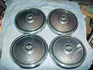 Ford Torino Ranchero 1972-77 Dog Dish Bowl Hubcap SET of (4) 10.5" Slum Caps - Picture 1 of 6