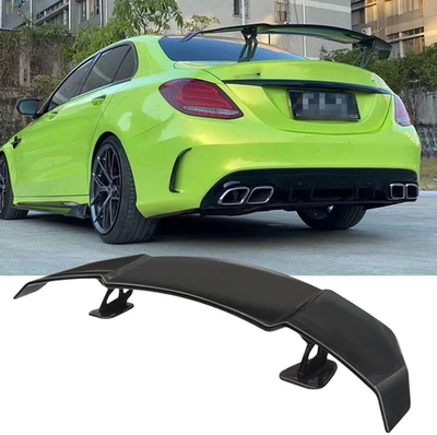 55"x8" GT-Style Rear Trunk Wing Spoiler For Mercedes Benz W205 C200 C300 C43 AMG Foto 1 de 4