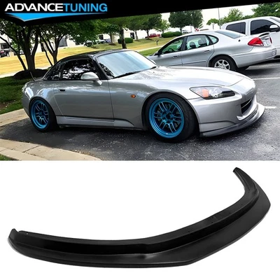 Fits 04-09 Honda S2000 AP2 MDA Style PU Front Bumper Lip Bottom Guard Unpainted Foto 1 de 4