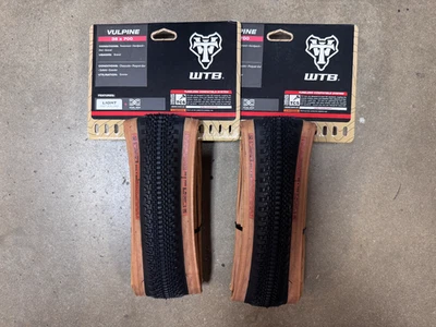 WTB Vulpine Neumático TCS Tubeless, Plegable, Negro/Bronceado, Ligero Laminación Rápida 700x36 Juego Foto 1 de 2