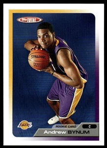 2005-06 Topps Total Andrew Bynum Novato Los Angeles Lakers #339 - Imagen 1 de 2
