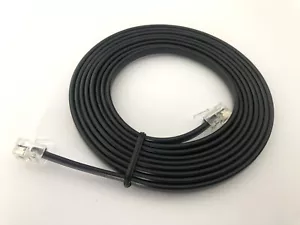 LOGITECH HEAVY EQUIPMENT BUNDLE - WHEEL TO PEDAL BLACK CABLE - Picture 1 of 5