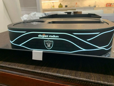 Las Vegas Raiders 2020 Ticket Member Stadium Gift Box With Inaugural Ticket Book Cover