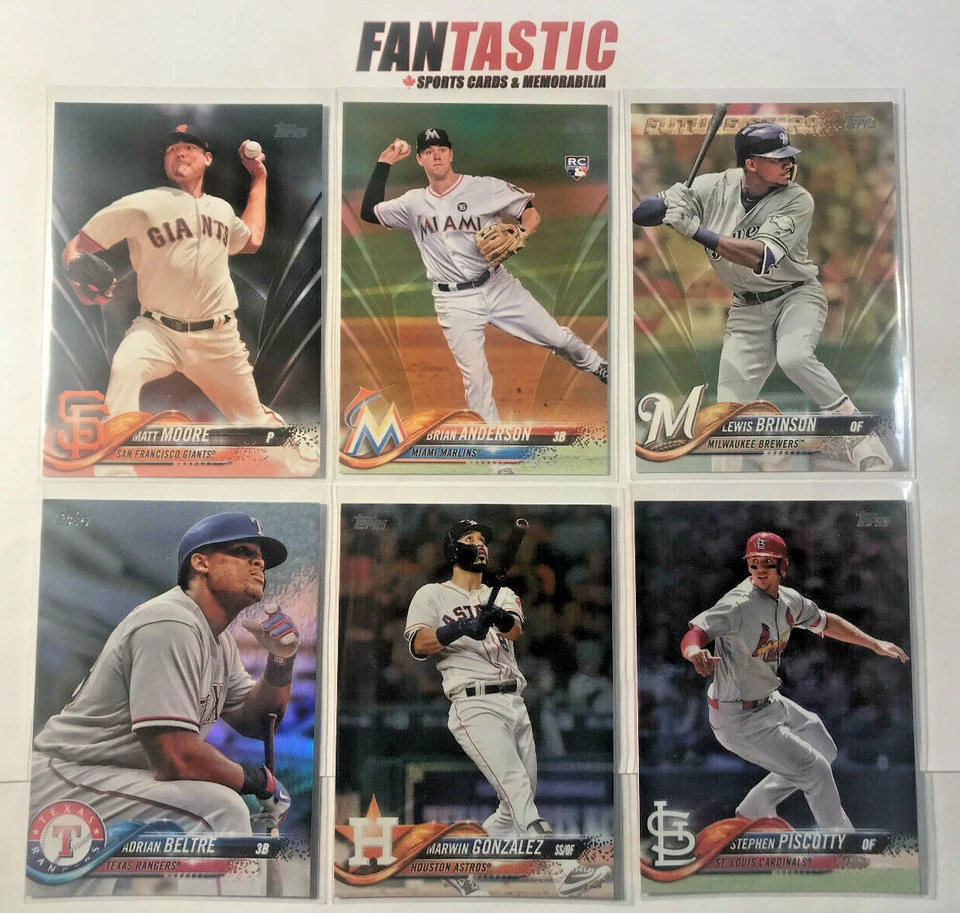 2018 Topps Series 1 2  Update Black/67 GOLD /2018 RAINBOW FOIL Parallel YOU PICK - Image 1 of 2