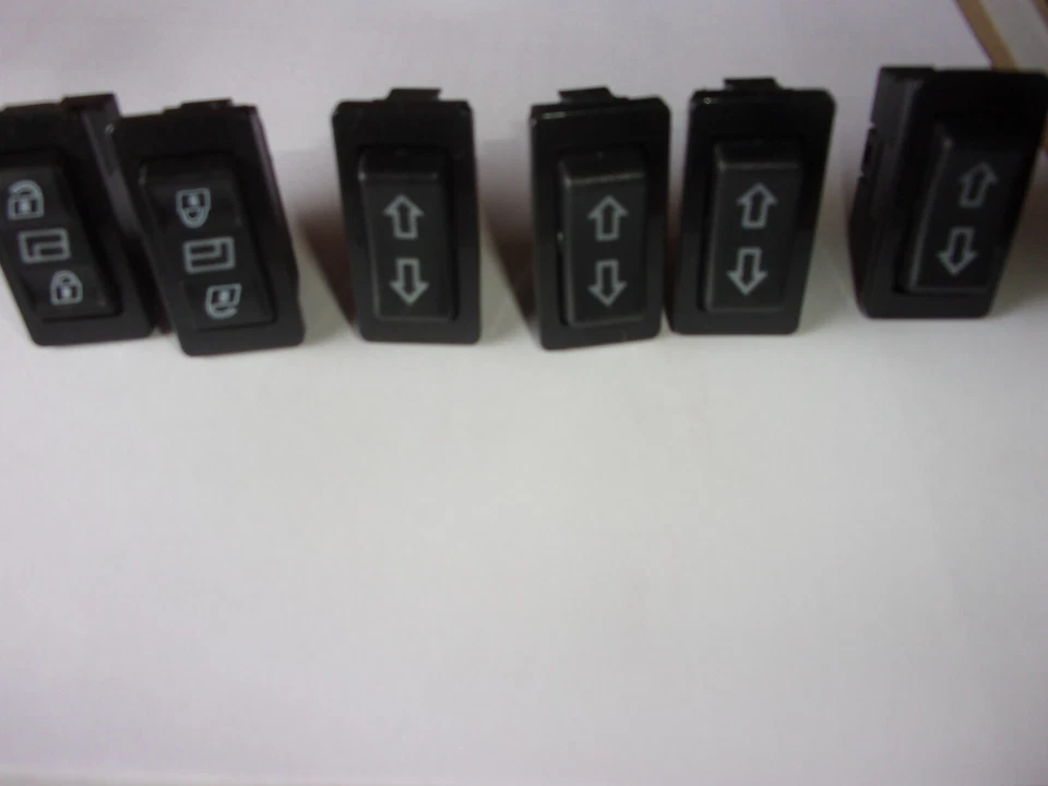 HUMMER H1 6-pack POWER WINDOW and LOCK SWITCH Kit LED door button AM General - Image 1 of 1