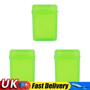 3.5 Inch IDE SATA HDD Hard Drive Disk Storage Box Plastic HDD Caddy Case(Green) - Afbeelding 1 van 12