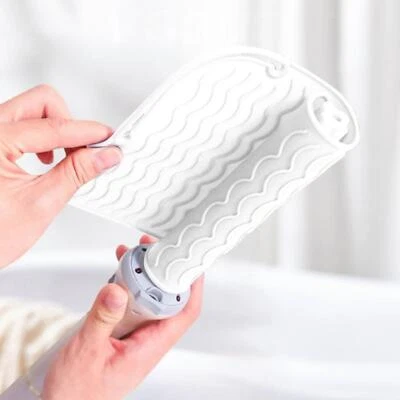 Heat Resistant Mat Home Salon Tools Hair Straightener Heat Pad (White) - Image 1 of 4