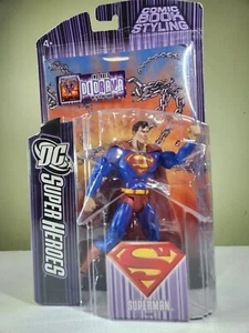 Mattel's DC Superheroes Comic Book styling S3 Select Sculpt Superman figure - Picture 1 of 15
