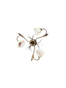 PLAFONIERA A 3 LUCI COLLEZIONE ANITA CERAMICA SICILIANA GIRASOLE - Picture 1 of 2