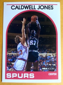 1989 NBA PROPERTIES / CALDWELL JONES /BUCKS BASKETBALL #347 - Picture 1 of 2