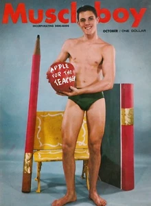 Muscleboy Vol.1 No.3 October 1963 Vintage Male Beefcake Magazine - Imagen 1 de 2