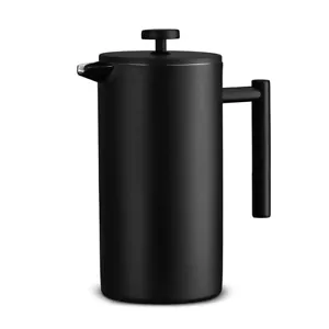 Stainless Steel French Press Coffee Maker Easy Press Tea Pot Teaware Strainer - Picture 1 of 12