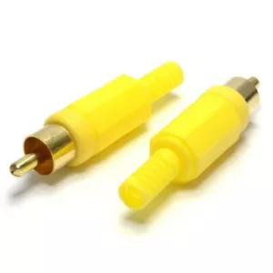 PRO SEÑAL - PSG01535 - ENCHUFE, PHONO, DORADO/AMARILLO, PAQUETE DE 10 - Imagen 1 de 1
