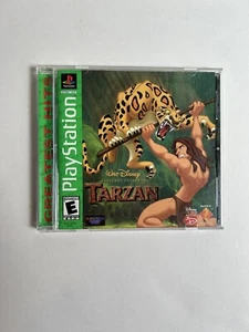 Disney's Tarzan PlayStation PS1 Complete W/ Manual Clean - Picture 1 of 4