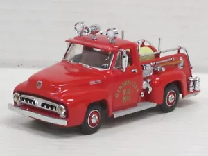 Ford Fire Truck 1953 Feuerwehr "Garden City" in rot ohne Box Matchbox YFE14 1:43 - Bild 1 von 4
