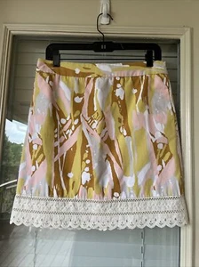 J. Crew Women's Size 4 Fully Cotton Back Zip Skirt - Picture 1 of 4