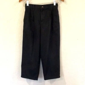 Basic Editions Boys Sz M 8 Pleated Dress Pants Cotton Adjustable - Picture 1 of 10