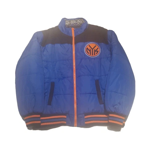 New York Knicks Padded NBA Polyester 2XL Jacket Cover