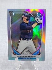 2014 Braxton Davidson 1st Bowman Chrome Draft #CDP28 Silver Refractor Rookie 