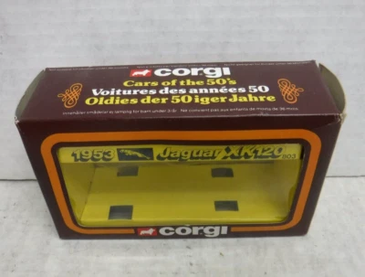 1953 Jaguar XK120 Corgi Cars of The 50's 803 Box Only 122024AST - Image 1 of 2