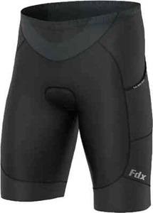 Pantaloncini Ciclismo Uomo Tessuto Italiano con Tasche Imbottitura Gel 3D Pantaloni Bici MTB - Foto 1 di 22
