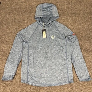 Camiseta con Capucha Vineyard Vines Performance Harbor Talla Pequeña Azul Nueva con Etiquetas - Imagen 1 de 6