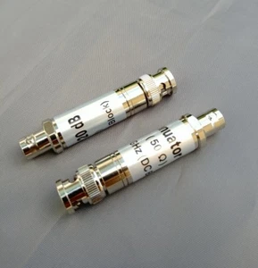 (2 PCS) BNC 20db 300KHz-3 GHz DC Block Attenuator Pads 50 Ohm 2 Watt -USA Seller - Bild 1 von 2