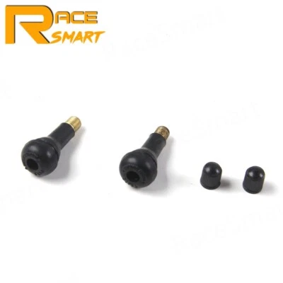 Rubber Wheel Valve Stems Universal For Honda Suzuki Yamaha Kawasaki Ducati BMW - Image 1 of 4