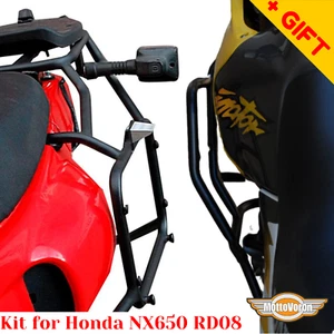 For Honda NX650 Engine Guard Rack luggage System NX 650 Dominator RD08 Kit - Picture 1 of 12