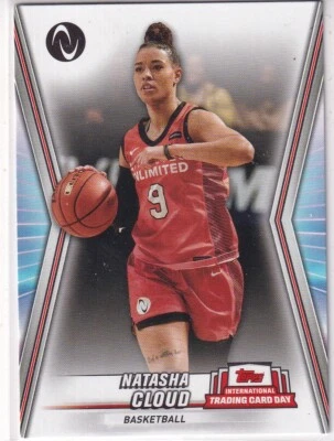 2023 Topps Athletes Unlimited International Trading Card Day #2 Natasha Cloud - Image 1 of 2