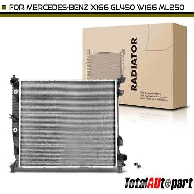 Radiador con enfriador de aceite Trans para Mercedes-Benz X166 GL350 GLE43 AMG W166 ML250 Foto 1 de 4