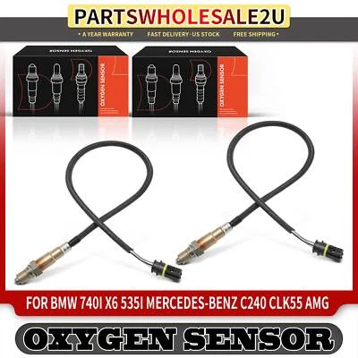 2x Downstream O2 Oxygen Sensor for Mercedes-Benz R171 SLK55 AMG 2005-2010 4 Pins - Image 1 of 4