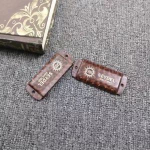 Cubierta de armónica de madera con estampado de serpiente para Seydel BIG SIX - Imagen 1 de 3