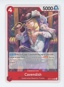 JUEGO x4 Cavendish OP01-008 ~ Juego de Cartas de Una Pieza Romance Dawn [Inglés] - Imagen 1 de 1